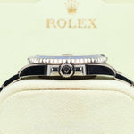 2010 ROLEX SUBMARINER DATE WHITE GOLD BLUE DIAL SMURF 40MM 116619LB