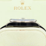 2010 ROLEX SUBMARINER DATE WHITE GOLD BLUE DIAL SMURF 40MM 116619LB