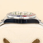 2022 ROLEX GMT MASTER II PEPSI OYSTER BLACK DIAL 40MM 126710BLRO