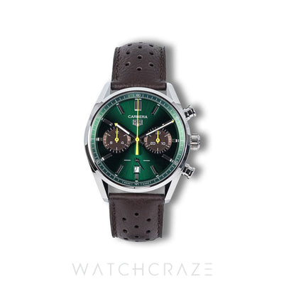 2025 TAG HEUER CARRERA GREEN DIAL 42MM CBN201K.FC6569