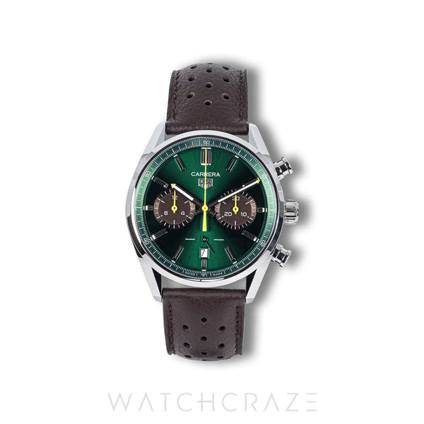 2025 TAG HEUER CARRERA GREEN DIAL 42MM CBN201K.FC6569