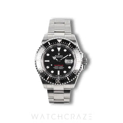 2025 ROLEX SEA-DWELLER BLACK DIAL 43MM 126600