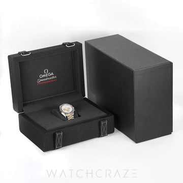 2025 OMEGA SPEEDMASTER MOONWATCH TWO TONE GOLD AND STEEL MOONSHINE DIAL 42MM 310.20.42.50.02.001