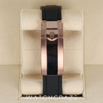 2024 ROLEX YACHTMASTER ROSE GOLD OYSTERFLEX 40MM 126655