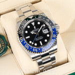 2024 ROLEX GMT MASTER II BATMAN 40MM 126710BLNR