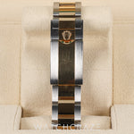 2025 ROLEX DAYTONA COSMOGRAPH TWO TONE YELLOW GOLD AND STEEL BLACK DIAL 40MM 126503