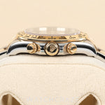 2025 ROLEX DAYTONA COSMOGRAPH TWO TONE YELLOW GOLD AND STEEL BLACK DIAL 40MM 126503