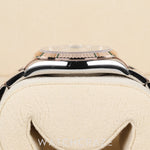 2023 ROLEX DATEJUST TWO TONE ROSE GOLD AND STEEL WHITE ROMAN DIAL 36MM 126231