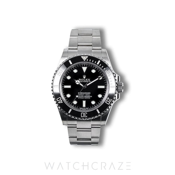 2023 ROLEX SUBARINER NO DATE BLACK DIAL 41MM 124060