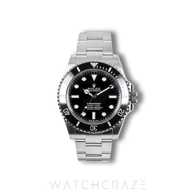 2019 ROLEX SUBMARINER NO DATE 41MM 124060