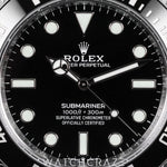 2024 ROLEX SUBMARINER NO DATE BLACK DIAL STAINLESS STEEL 41MM  124060