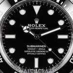 2024 ROLEX SUBMARINER NO DATE BLACK DIAL 41MM STAINLESS STEEL 124060