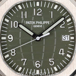 2023 PATEK PHILIPPE AQUANAUT GREEN DIAL 42MM 5168G-010