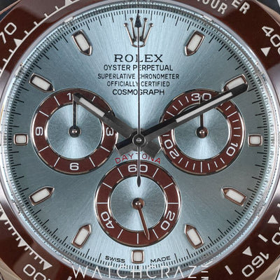 2022 ROLEX COSMOGRAPH DAYTONA ICE BLUE PLATNIUM 40MM 116506
