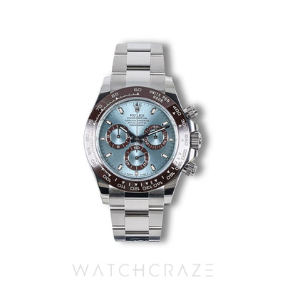2022 ROLEX COSMOGRAPH DAYTONA ICE BLUE PLATNIUM 40MM 116506
