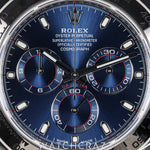 2023 ROLEX COSMOGRAPH DAYTONA WHITE GOLD BLUE DIAL 40MM 116509