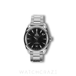 2025 OMEGA SEAMASTER AQUA TERRA CHRONOMETER BLACK DIAL 38MM 220.10.38.20.01.001