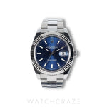 2021 ROLEX DATEJUST BLUE DIAL 41MM 126334