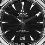 2025 OMEGA SEAMASTER AQUA TERRA CHRONOMETER BLACK DIAL 38MM 220.10.38.20.01.001