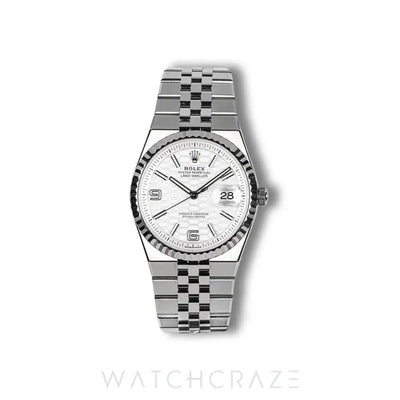 2025 ROLEX LAND-DWELLER WHITE DIAL 36MM 127234