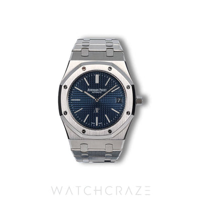 CIRCA 2015 AUDEMARS PIGUET ROYAL OAK JUMBO EXTRA THIN 39MM 15202ST.OO.1240ST.01