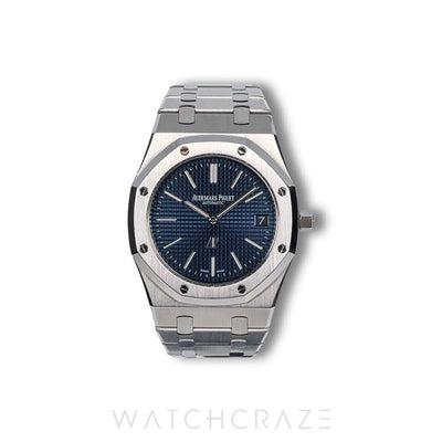 2017 AUDEMARS PIGUET ROYAL OAK JUMBO EXTRA THIN 39MM 15202ST.OO.1240ST.01