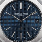 CIRCA 2015 AUDEMARS PIGUET ROYAL OAK JUMBO EXTRA THIN 39MM 15202ST.OO.1240ST.01