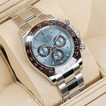 2022 ROLEX COSMOGRAPH DAYTONA ICE BLUE PLATNIUM 40MM 116506
