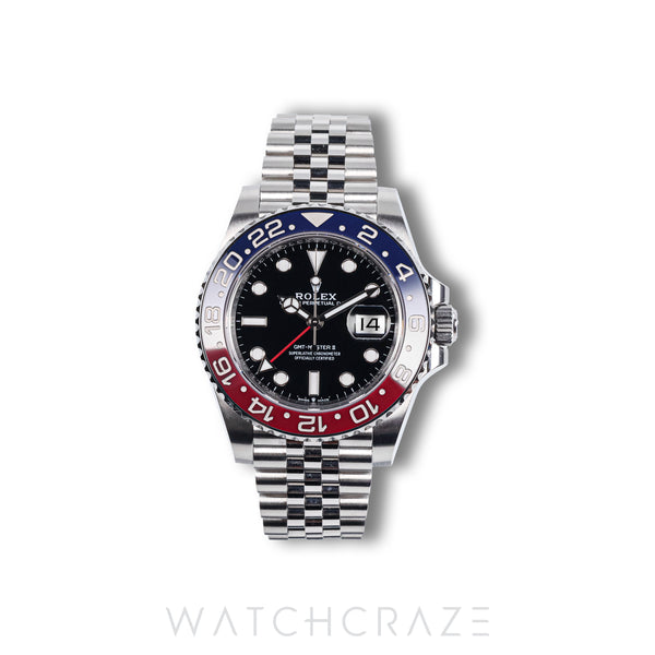 2025 ROLEX GMT MASTER II PEPSI 40MM JUBILEE 126710BLRO