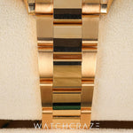 2021 ROLEX COSMOGRAPH DAYTONA YELLOW GOLD GREEN DIAL 