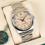 2025 ROLEX OYSTER PERPETUAL BEIGE DIAL 41MM 134300