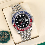 2025 ROLEX GMT MASTER II PEPSI 40MM JUBILEE 126710BLRO