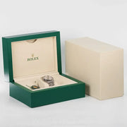 2025 ROLEX DAY-DATE WHITE GOLD SILVER DIAL 36MM 128239