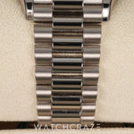 2025 ROLEX DAY-DATE WHITE GOLD SILVER DIAL 36MM 128239