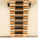 2024 ROLEX DAYDATE YELLOW GOLD CHAMPAGNE DIAL DIAMOND MARKERS 40MM 228238