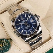 2020 ROLEX SKY-DWELLER BLUE DIAL 42MM 326934