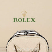 2025 ROLEX DAY-DATE WHITE GOLD SILVER DIAL 36MM 128239