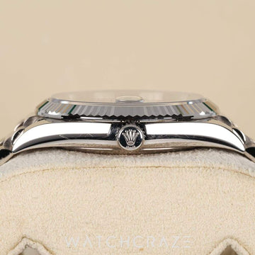 2022 ROLEX DAY-DATE 18K WHITE GOLD BLUE DIAL 40MM 228239