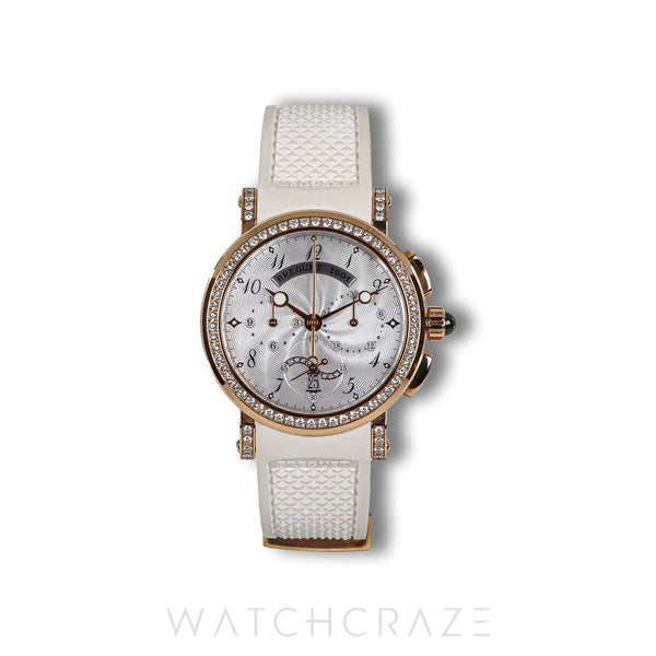 BREGUET MARINE LADY ROSE GOLD WHITE DIAL 35MM 8828BR5D586DD00