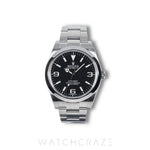 2016 ROLEX OYSTER PERPETUAL EXPLORER BLACK DIAL 39MM 214270