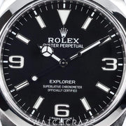 2018 ROLEX EXPLORER I BLACK DIAL 39MM 214270