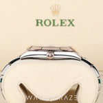 2020 ROLEX DATEJUST TWO TONE ROSE GOLD AND STEEL WIMBLEDON FLUTED OYSTER 41MM 126331