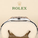 2020 ROLEX DATEJUST TWO TONE ROSE GOLD AND STEEL WIMBLEDON FLUTED OYSTER 41MM 126331