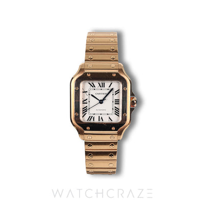 2021 CARTIER SANTOS DE CARTIER YELLOW GOLD WGSA0008