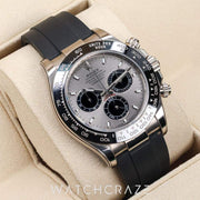 2020 ROLEX COSMOGRAPH DAYTONA WHITE GOLD GREY DIAL 40MM 116519LN