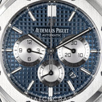 2019 AUDEMARS PIGUET ROYAL OAK CHRONOGRAGH BLUE DIAL 41MM 26331ST.OO.1220ST.01