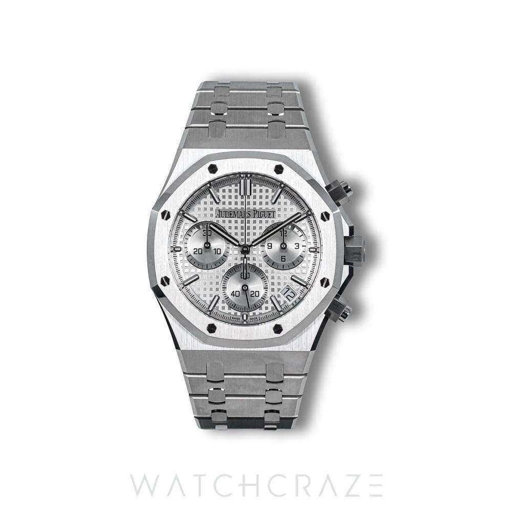 2024 AUDEMARS PIGUET ROYAL OAK SELFWINDING CHRONOGRAPH WHITE DIAL 41MM 26240ST.OO.1320ST.0