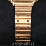 2021 CARTIER SANTOS DE CARTIER YELLOW GOLD WGSA0008