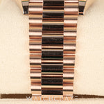 2023 ROLEX DAY DATE ROSE GOLD CHOCOLATE ROMAN DIAL 40MM 228235