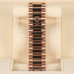 2023 ROLEX DAY DATE ROSE GOLD CHOCOLATE ROMAN DIAL 40MM 228235